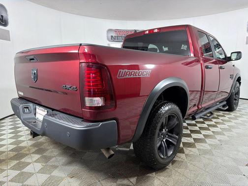 Delmonico Red Pearlcoat 2021 RAM 1500 Classic Warlock Quad Cab 4x4 6'4' Box