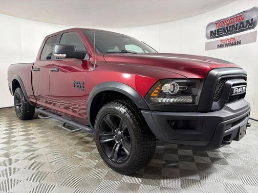 Delmonico Red Pearlcoat 2021 RAM 1500 Classic Warlock Quad Cab 4x4 6'4' Box