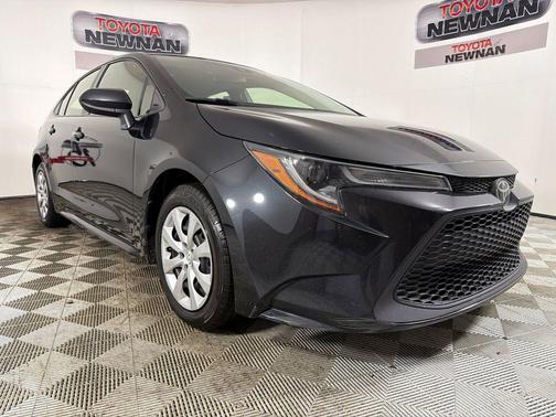 Black Sand Pearl 2021 Toyota Corolla LE