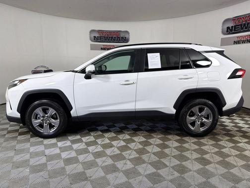 White 2022 Toyota RAV4 XLE