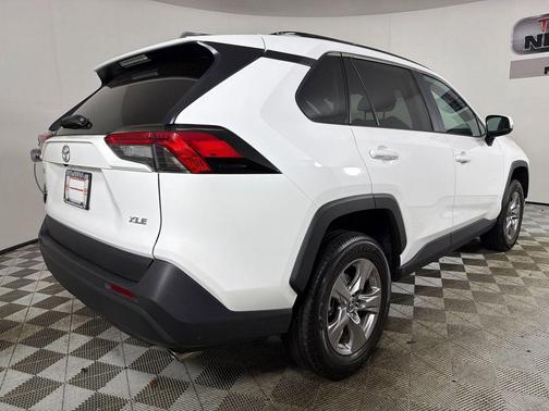 White 2022 Toyota RAV4 XLE