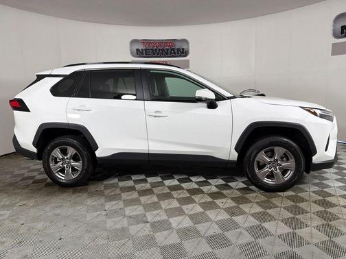 White 2022 Toyota RAV4 XLE