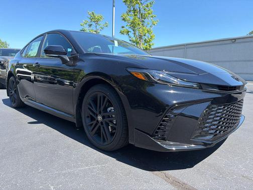 Midnight Black Metallic 2026 Toyota Camry Nightshade