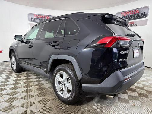 Midnight Black Metallic 2020 Toyota RAV4 Hybrid XLE