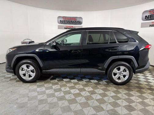 Midnight Black Metallic 2020 Toyota RAV4 Hybrid XLE