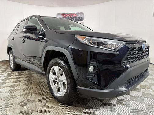 Midnight Black Metallic 2020 Toyota RAV4 Hybrid XLE