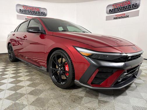 Ultimate red 2024 Hyundai ELANTRA N Base