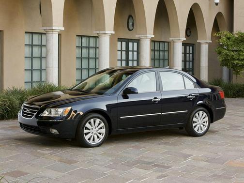 Dark Cherry Red 2010 Hyundai SONATA GLS