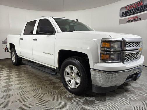 Summit White 2014 Chevrolet Silverado 1500 1LT