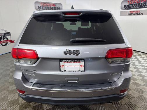 Billet Silver Metallic Clearcoat 2017 Jeep Grand Cherokee Limited