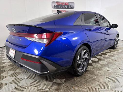 Intense Blue 2025 Hyundai ELANTRA Sport