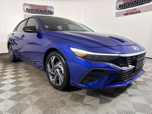 Intense Blue 2025 Hyundai ELANTRA Sport