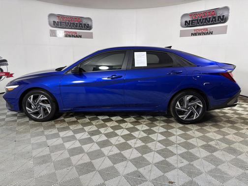 Intense Blue 2025 Hyundai ELANTRA Sport