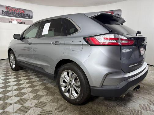 Silver Metallic 2023 Ford Edge Titanium