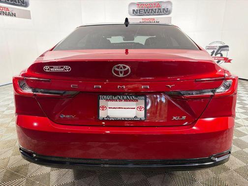Supersonic Red 2025 Toyota Camry XLE