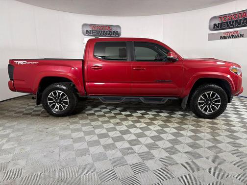 Barcelona Red Metallic 2021 Toyota Tacoma TRD Sport