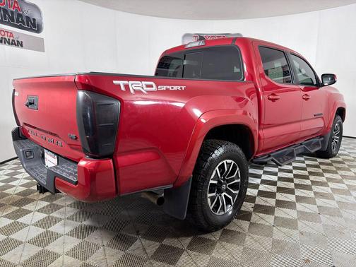 Barcelona Red Metallic 2021 Toyota Tacoma TRD Sport