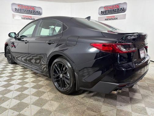 Midnight Black Metallic 2025 Toyota Camry SE
