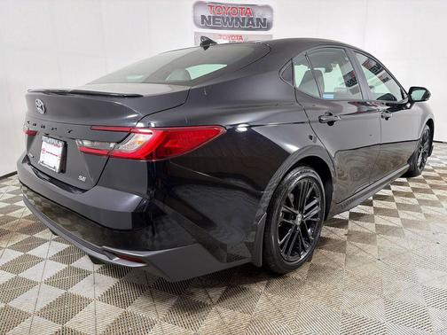 Midnight Black Metallic 2025 Toyota Camry SE