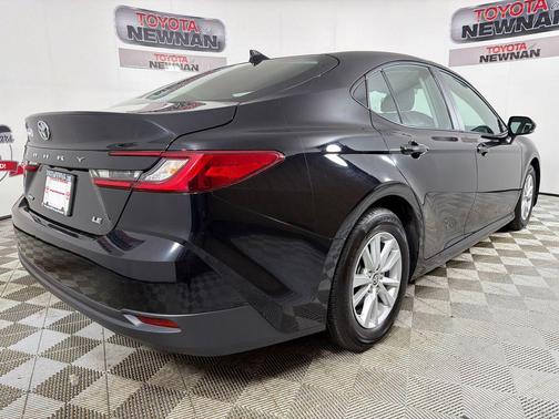 Midnight Black Metallic 2025 Toyota Camry LE