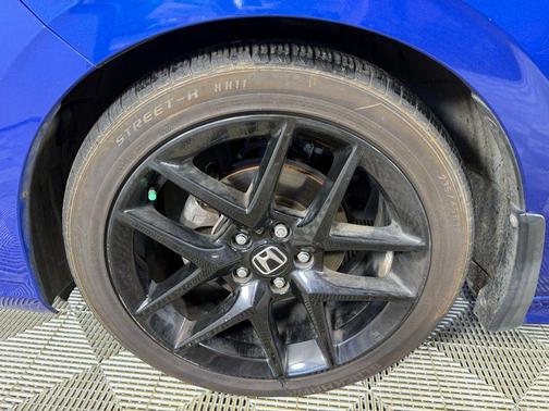 Aegean Blue Metallic 2022 Honda Civic Sport