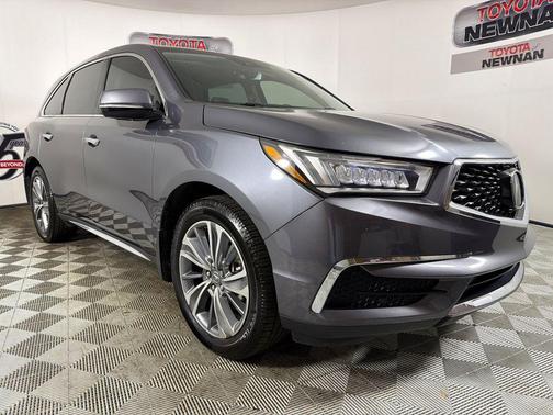 Modern Steel Metallic 2017 Acura MDX 3.5L w/Technology Package