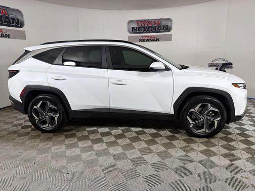 White Pearl 2024 Hyundai TUCSON Hybrid SEL Convenience