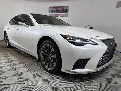 White Pearl 2022 Lexus LS 500 Base