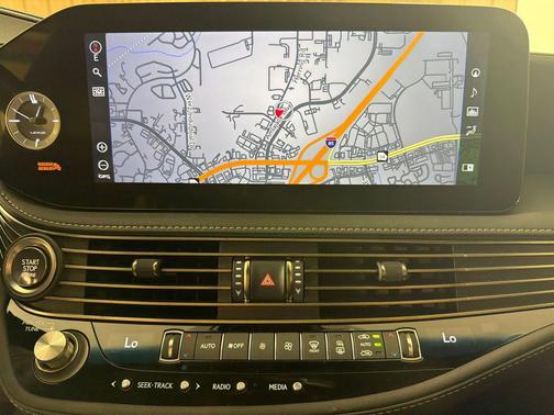 White Pearl 2022 Lexus LS 500 Base