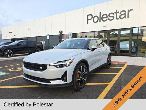Magnesium Metallic 2023 Polestar 2 Long Range Dual Motor Performance Plus