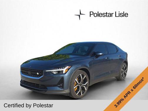 Midnight Metallic 2023 Polestar 2 Long Range Dual Motor Performance Plus
