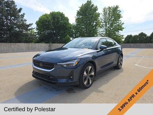 Midnight Metallic 2023 Polestar 2 Long Range Dual Motor Plus