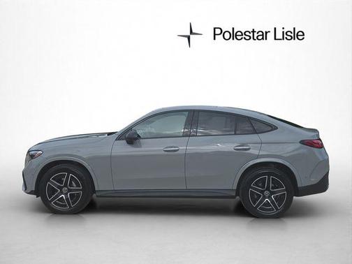 Gray 2026 Mercedes-Benz GLC 300 4MATIC Coupe