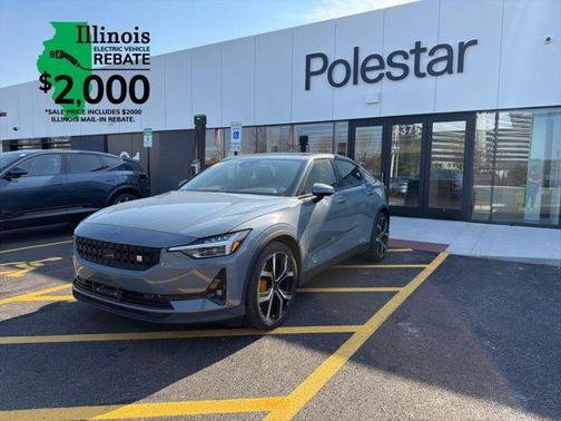 Thunder Metallic 2023 Polestar 2 Long Range Dual Motor Performance