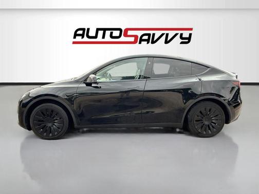Solid Black 2024 Tesla Model Y Long Range Dual Motor All-Wheel Drive