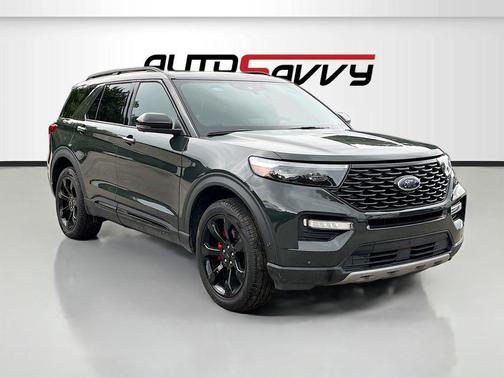 FORGED GREEN METALLIC 2023 Ford Explorer ST