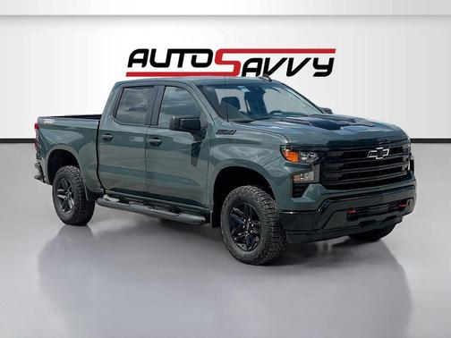 Cypress Gray 2025 Chevrolet Silverado 1500 Custom Trail Boss