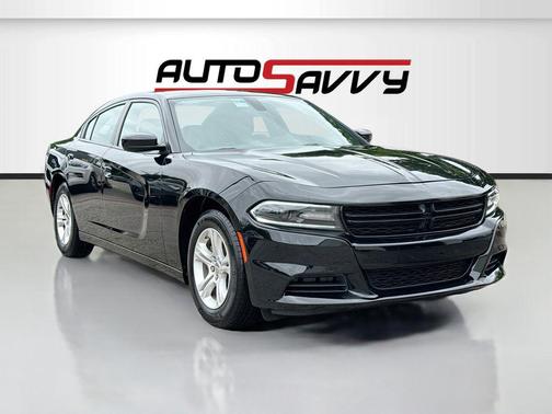 Pitch Black Clearcoat 2023 Dodge Charger SXT