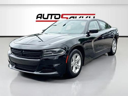 Pitch Black Clearcoat 2023 Dodge Charger SXT