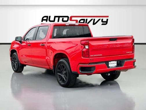 Red Hot 2025 Chevrolet Silverado 1500 Custom