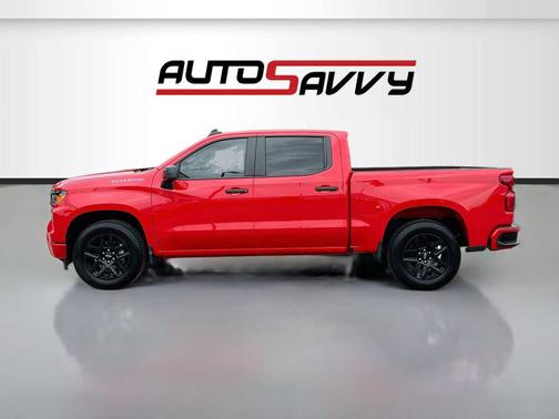 Red Hot 2025 Chevrolet Silverado 1500 Custom