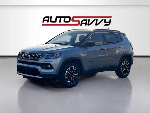 Billet Silver Metallic Clearcoat 2023 Jeep Compass Limited