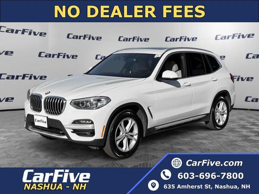 Alpine White 2021 BMW X3 xDrive30i