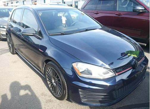 Night Blue 2017 Volkswagen Golf GTI 2.0T S 4-Door