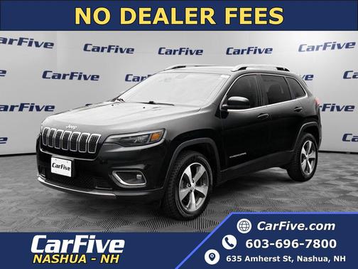 Diamond Black Crystal Pearlcoat 2020 Jeep Cherokee Limited