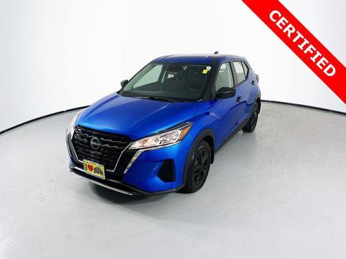 Electric Blue Metallic 2024 Nissan Kicks S