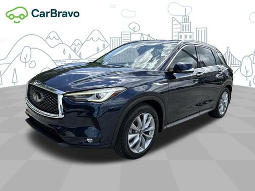 Hermosa Blue 2020 INFINITI QX50 LUXE