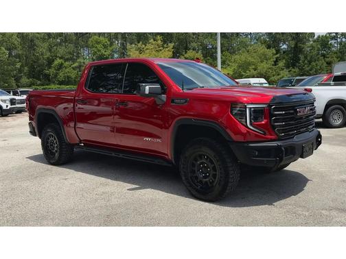 Volcanic Red Tintcoat 2024 GMC Sierra 1500 AT4X