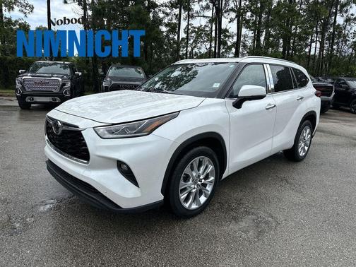 Blizzard Pearl 2020 Toyota Highlander Limited