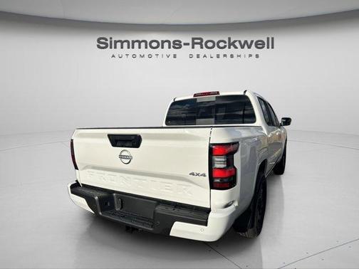 Glacier White 2026 Nissan Frontier SV